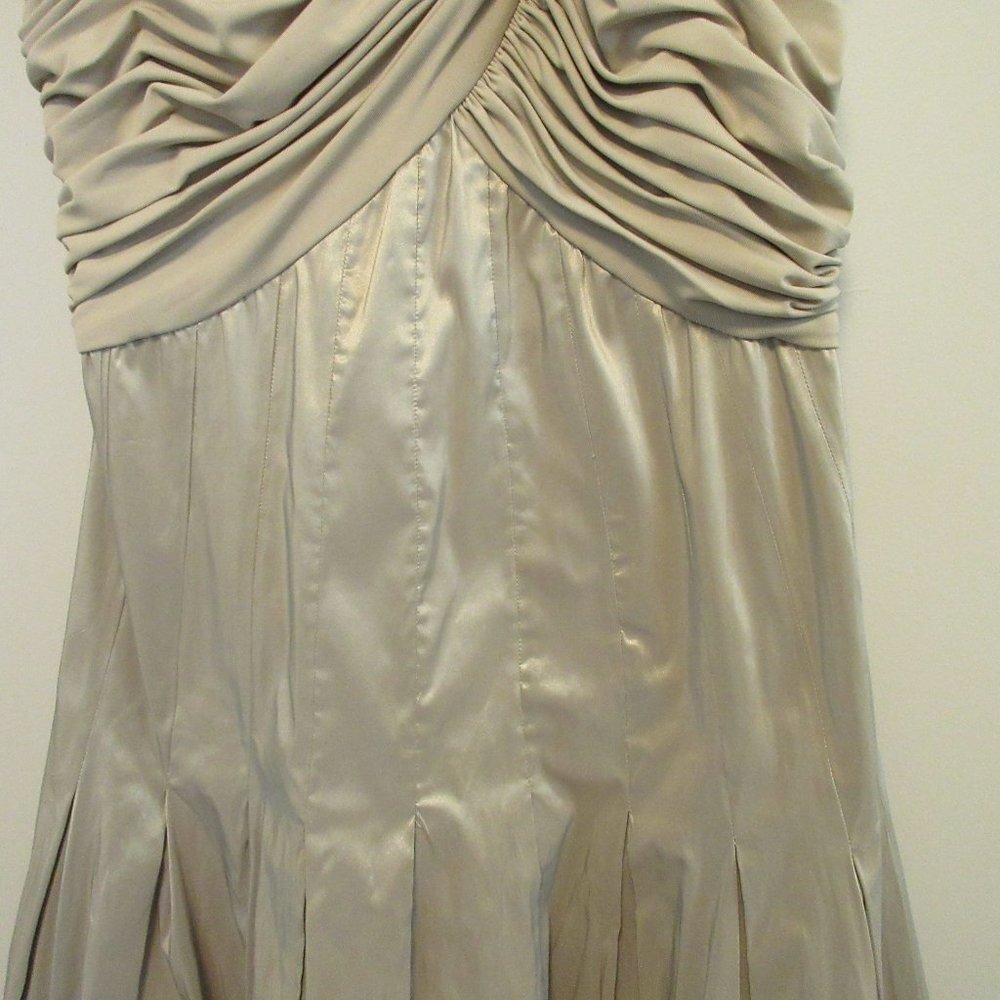 Tadashi Shoji Cream Maxi Dress - Picture 3 of 9